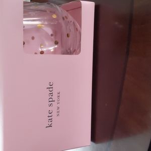 Kate Spade stemless wine glasses